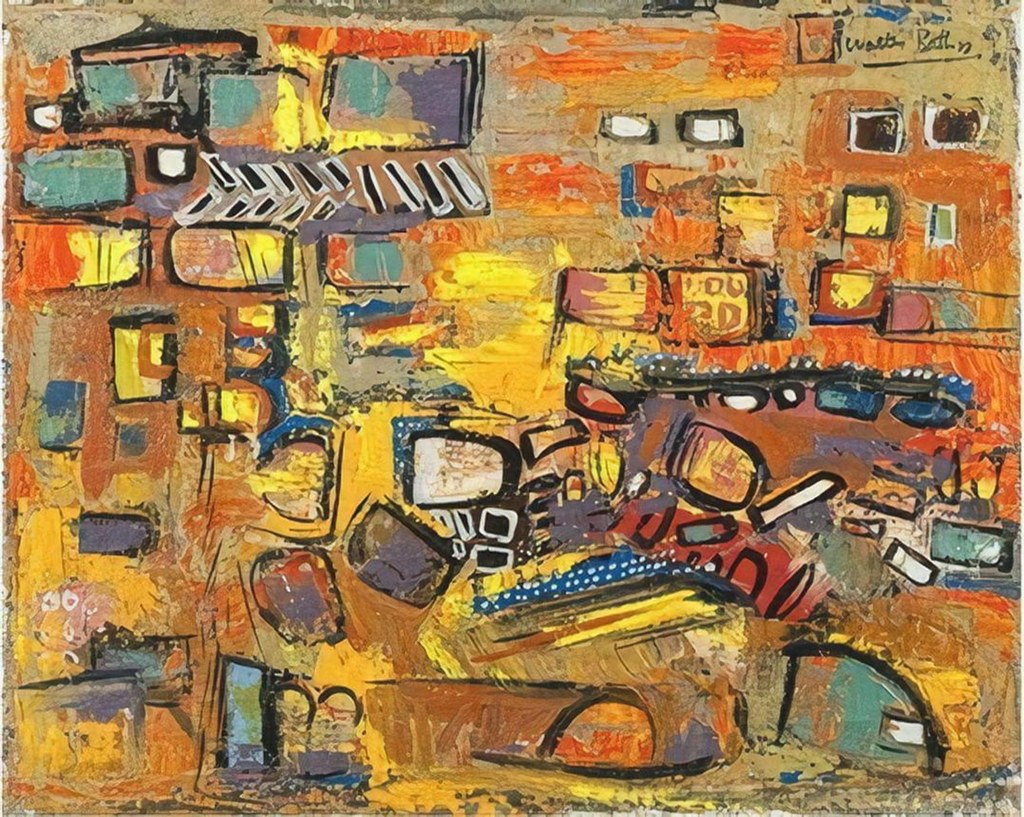 Untitled (Abstract Expressionism) by Abstract Expressionism Studio (Demo)
