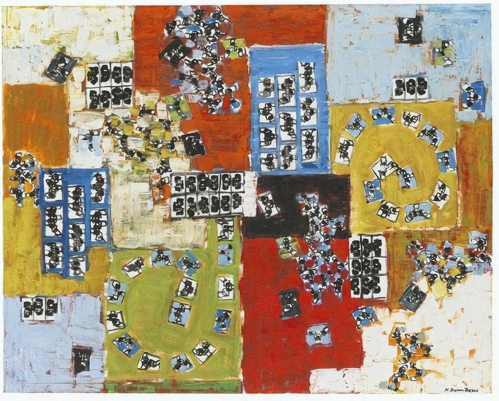 Untitled (Color Field Painting) by Color Field Painting Studio (Demo)