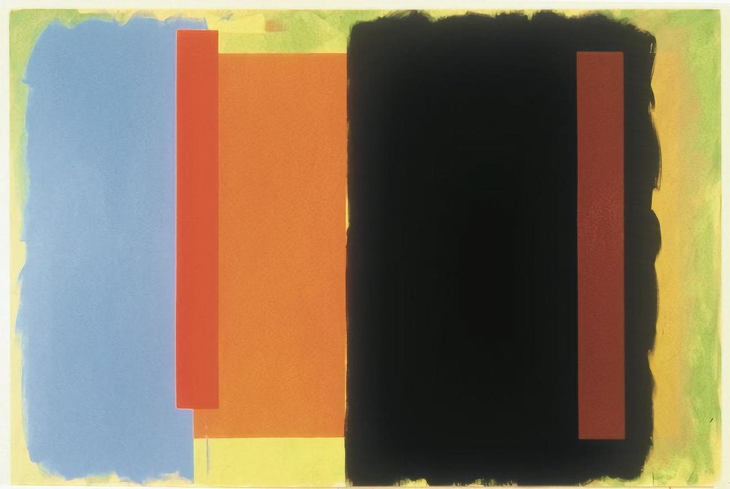 Untitled (Color Field Painting) by Color Field Painting Studio (Demo)
