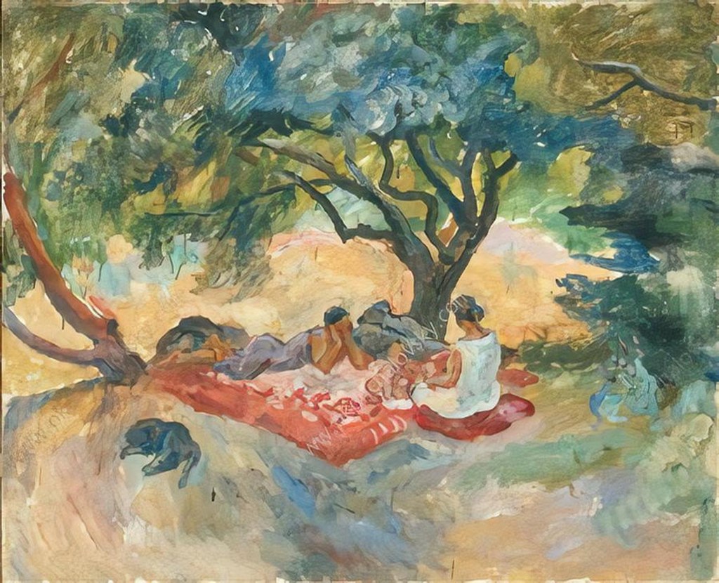 Untitled (Post Impressionism) by Post Impressionism Studio (Demo)